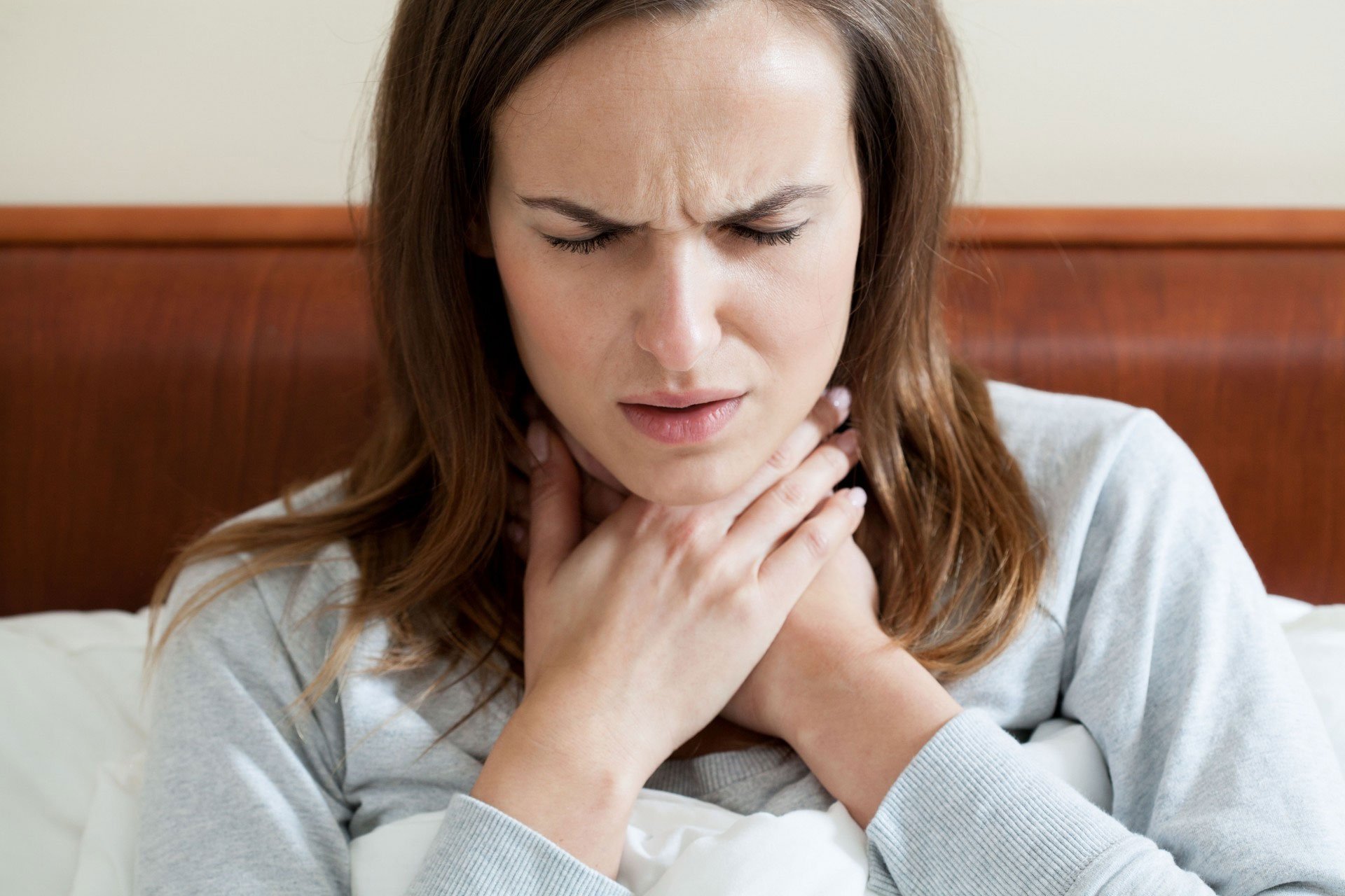 Региональные лимфоузлы щитовидной железы: симптомы воспаления